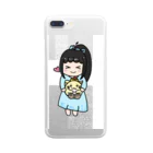 加宮えみのぷりにゃんwithえみえみ Clear Smartphone Case