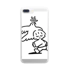 あけたらしろめのあけたらしろめ「love you」 Clear Smartphone Case