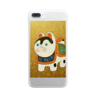 art-healing-awazuのこまいぬ Clear Smartphone Case