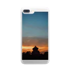 Yuji Takigawaの夕暮れ小倉城 Clear Smartphone Case