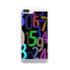 NOMAD-LAB The shopのカラフルな数字！ Clear Smartphone Case