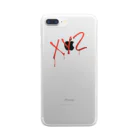 000B00のXYZ Clear Smartphone Case