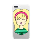 182の182_girl!! Clear Smartphone Case