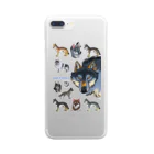 工房斑狼のWOLFDOGS Clear Smartphone Case