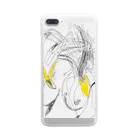 niimi ayaのbanana_lady Clear Smartphone Case