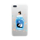 ペンギンパカリのペンギンの瓶詰めA Clear Smartphone Case