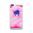 モニョチタポミチのおふとんLOVE Clear Smartphone Case