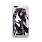 panda to kageのマスク Clear Smartphone Case