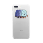 saunacoolminiのイヌマン帰宅 Clear Smartphone Case