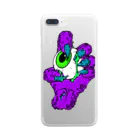 TKGのMonsterhand　purple Clear Smartphone Case