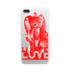 眞人のLOVE HATE Clear Smartphone Case