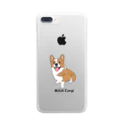 cheluseeのWelsh Corgi Clear Smartphone Case