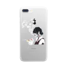 Ran.の赤い糸 Clear Smartphone Case