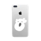 KOALA_YAのコアラさんLINEDRAW Clear Smartphone Case