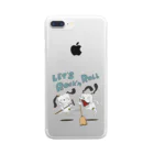 HOLHO SHOPのLET'S Rockn' Roll !! Clear Smartphone Case