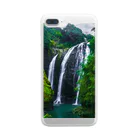 LUZ ORACEL FILMSのKAJIKI 姶良市加治木町龍門滝 Clear Smartphone Case