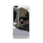 青空教室の_ Clear Smartphone Case