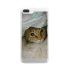 misaoのかくれ猫 Clear Smartphone Case