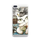 リンリン・ギャラクシーの不思議な子猫 Clear Smartphone Case