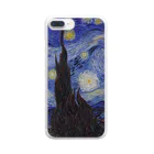 SONOTENI-ARTの005-004　ゴッホ　『星月夜』　クリア　スマホケース　iPhone 8Plus/7Plus/6sPlus/6Plus専用デザイン　CC6 クリアスマホケース