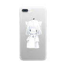 「ごめん々ね 」と言っの白い Clear Smartphone Case