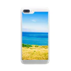 Una Villa Shopの綺麗な南国の海１ Clear Smartphone Case