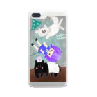 くつしたねこのオラクルカード　つみかさね Clear Smartphone Case