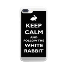 tororobomのKeep calm！(フチ縦長Vr) Clear Smartphone Case