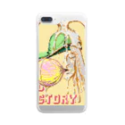 BAD FACTORYのINVISIBLE LADY Clear Smartphone Case