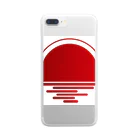 mwinmhのHINOMARU Clear Smartphone Case