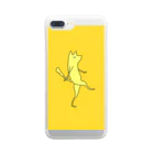 吉崎 ピョロ助のウレCイヌ Clear Smartphone Case