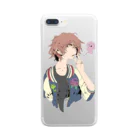 鉄坊独壇場のlazy morning Clear Smartphone Case