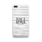 BACI  fashionのLOGO-スマホケース Clear Smartphone Case