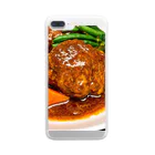 PERO村上のハンバーグ Clear Smartphone Case