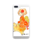 Suzuki Satomi の猪突猛進 Clear Smartphone Case