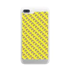 NERODiCのTEBBBURA(YELLOW) Clear Smartphone Case