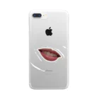 いちご2415のリアルな唇【笑い】 Clear Smartphone Case