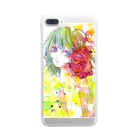 ムギミヨshopの溶ける Clear Smartphone Case