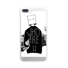 めぽ。のWho are u? Clear Smartphone Case