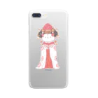 Aoko襲来の武則猫 Clear Smartphone Case