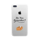 しろながすとさくらの〈片面〉Do you remember ? フォント黒 Clear Smartphone Case