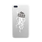 Drecome_Designのjellyfish クリアスマホケース