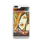 Golem オリジナル アートグッズ店のGolem mysterious carnival～妖祭version Clear Smartphone Case