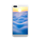 *° こちゃの季節色あつめ ❀*･.｡*の雪の雲海 Clear Smartphone Case