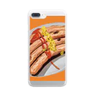 KANJI shop japanのNIKU Clear Smartphone Case