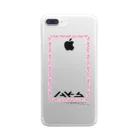 S+AKSのAKS オフィシャルグッズ Clear Smartphone Case