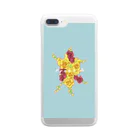 みなみあじさいのfreesia Clear Smartphone Case