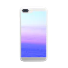 ファントム ミストレットのグラデ夕空 Clear Smartphone Case