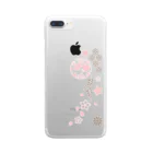 ジャパニーズスタンダードの枝垂れ桜 Clear Smartphone Case