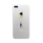 てばさきのNEKO(カラフル) Clear Smartphone Case